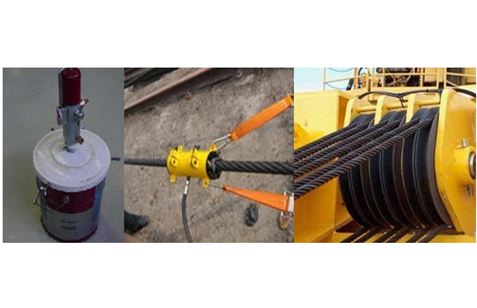 鋼絲繩潤滑系統